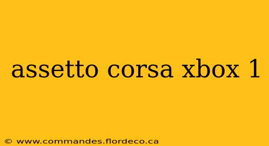 assetto corsa xbox 1