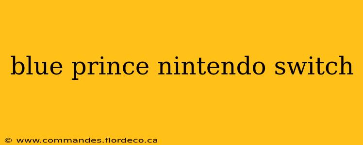 blue prince nintendo switch