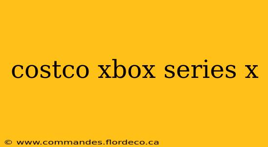 costco xbox series x