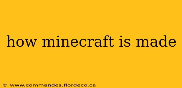 how minecraft is made