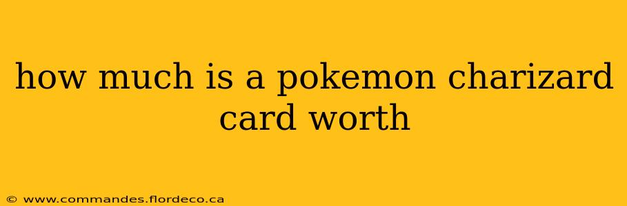 how much is a pokemon charizard card worth