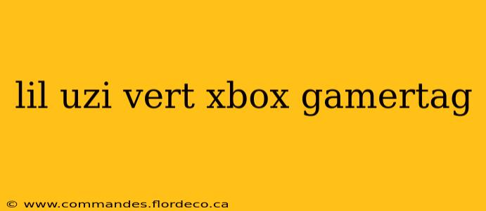 lil uzi vert xbox gamertag