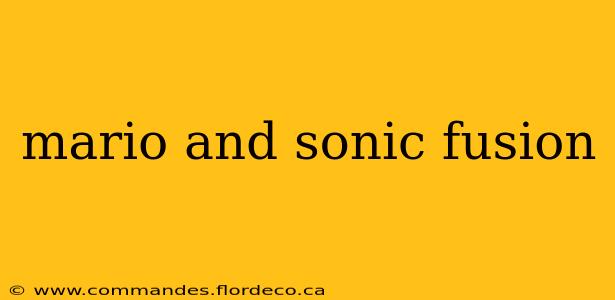 mario and sonic fusion