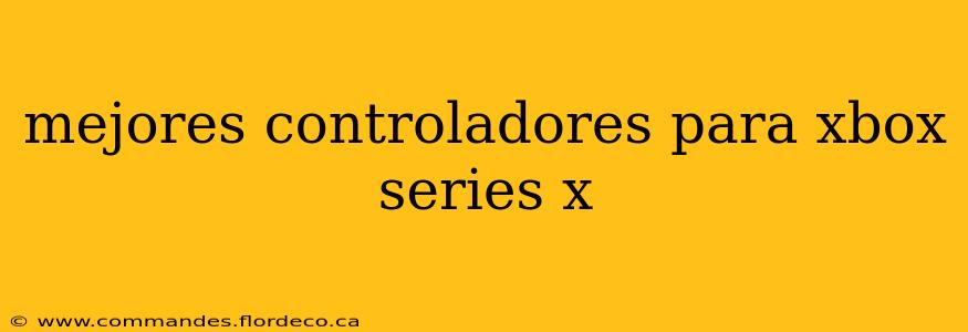 mejores controladores para xbox series x