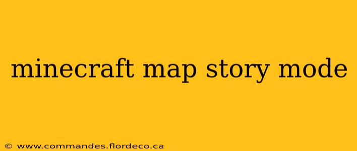 minecraft map story mode