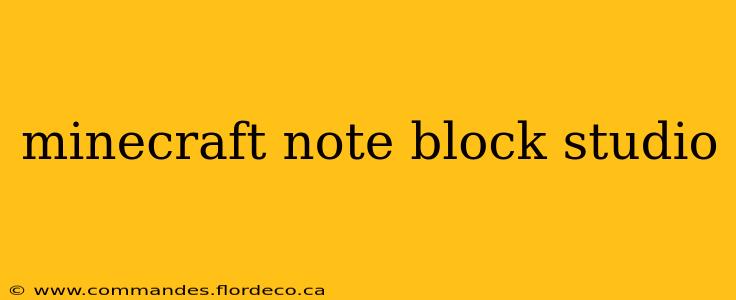minecraft note block studio