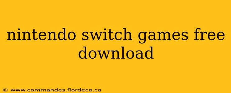 nintendo switch games free download