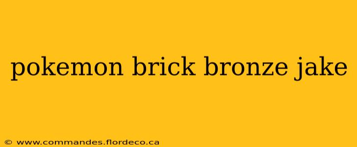 pokemon brick bronze jake