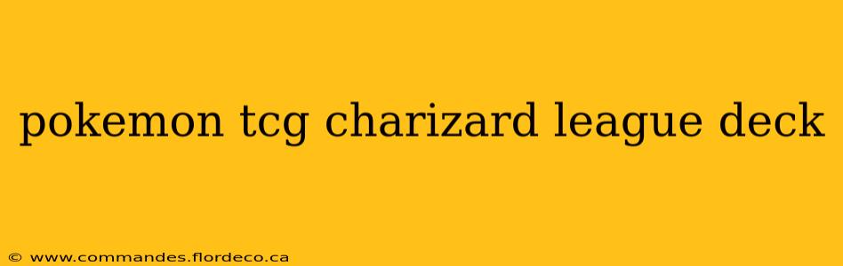 pokemon tcg charizard league deck