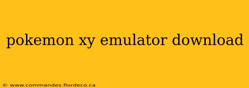pokemon xy emulator download