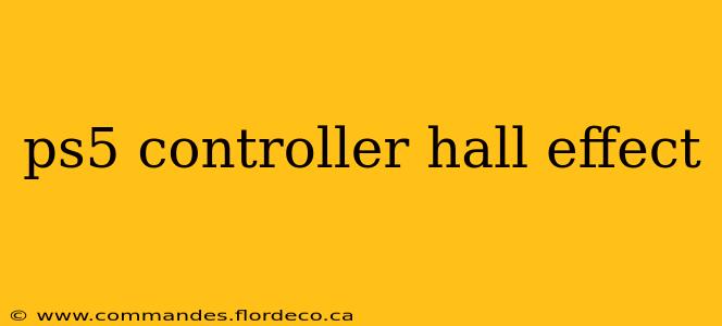 ps5 controller hall effect