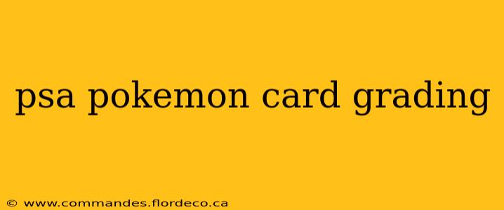 psa pokemon card grading