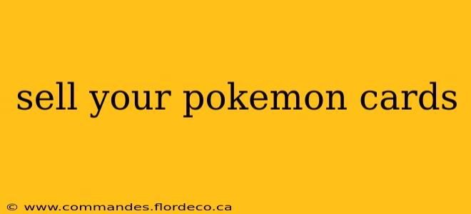 sell your pokemon cards