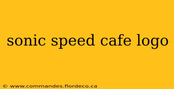 sonic speed cafe logo