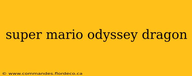 super mario odyssey dragon