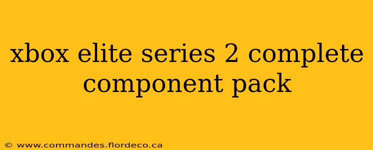 xbox elite series 2 complete component pack