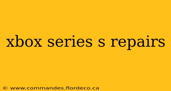 xbox series s repairs